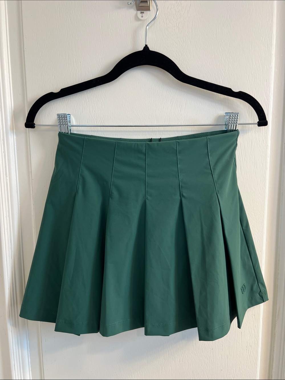 Wilson Pleated Green Athletic tennis Skirt XS NWT